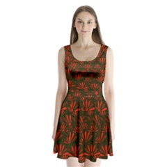 Zappwaits Cool Split Back Mini Dress 