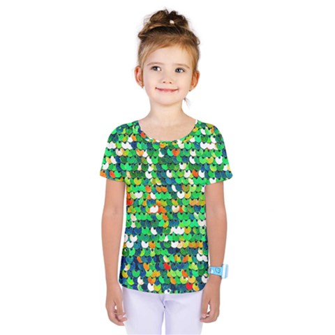 Funky Sequins Kids  One Piece Tee by essentialimage