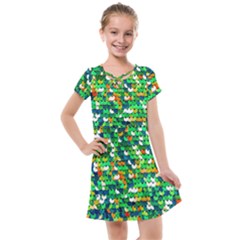 Funky Sequins Kids  Cross Web Dress by essentialimage
