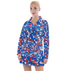 Funky Sequins Women s Long Sleeve Casual Dress by essentialimage