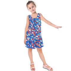 Funky Sequins Kids  Sleeveless Dress by essentialimage