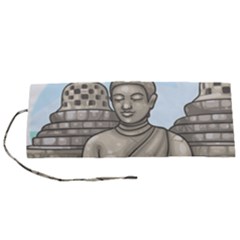 Borobudur Temple Roll Up Canvas Pencil Holder (s) by Sudhe