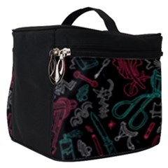 Abstract Pattern Make Up Travel Bag (small)