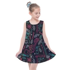 Abstract Pattern Kids  Summer Dress