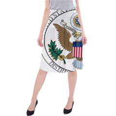 Seal Of United States District Court For District Of Arizona Midi Beach Skirt by abbeyz71