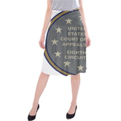 Seal Of United States Court Of Appeals For Eighth Circuit Midi Beach Skirt by abbeyz71