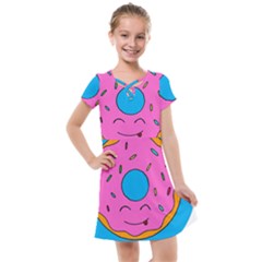 Donut Doughnut Dessert Clip Art Kids  Cross Web Dress by Simbadda