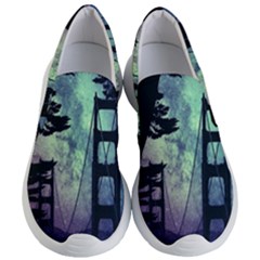 Bridge Construction Trees Women s Lightweight Slip Ons by Simbadda