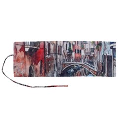 Venice Water Laguna Italy Roll Up Canvas Pencil Holder (m) by Simbadda