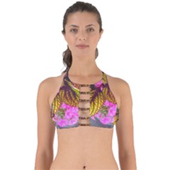 Coleus & Petunia Perfectly Cut Out Bikini Top by Riverwoman