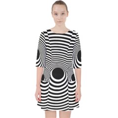 Circles 2 Pocket Dress by impacteesstreetweareight