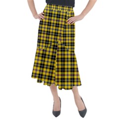 Cornish National Tartan Midi Mermaid Skirt by impacteesstreetwearfour