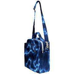 Lightning Electricity Pattern Blue Crossbody Day Bag by Mariart