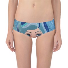 Blue Girl Classic Bikini Bottoms by CKArtCreations
