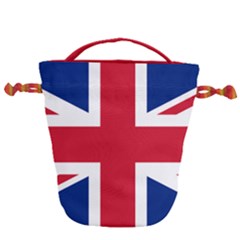 Uk Flag Drawstring Bucket Bag by FlagGallery