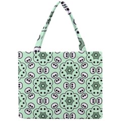 Background Texture Dots Pattern Mini Tote Bag by Simbadda