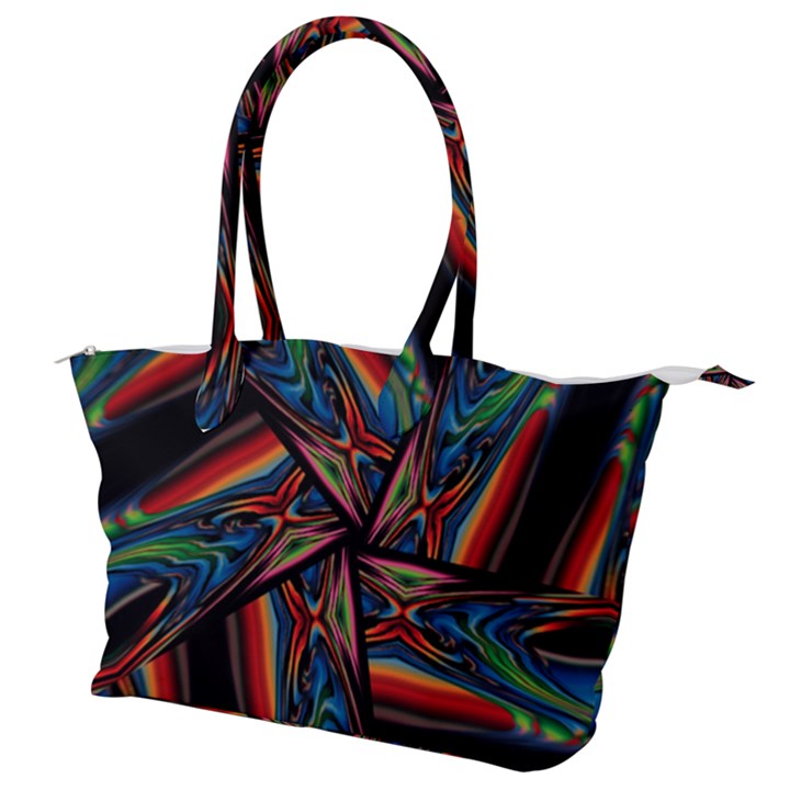 Abstract Art Abstract Background Canvas Shoulder Bag