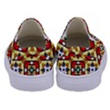 Church Pattern Church Texture Kids  Canvas Slip Ons View4