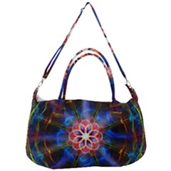 Mandala Pattern Kaleidoscope Removal Strap Handbag by Simbadda