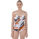 Abstract Art Pattern Sweetheart Tankini Set View1