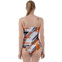 Abstract Art Pattern Sweetheart Tankini Set View2