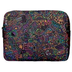 Awesome Abstract Pattern Make Up Pouch (large) by Vaneshart