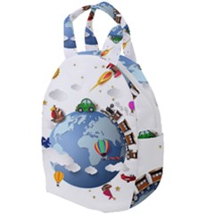 Earth Rocket Vector Earth Travel Backpacks by Vaneshart