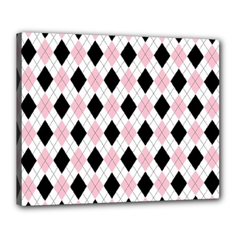 Argyle 316837 960 720 Canvas 20  X 16  (stretched) by vintage2030
