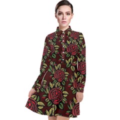 Seamless 1315301 960 720 Long Sleeve Chiffon Shirt Dress by vintage2030