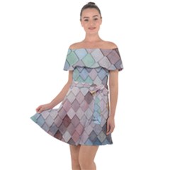 Tiles Shapes 2617112 960 720 Off Shoulder Velour Dress by vintage2030