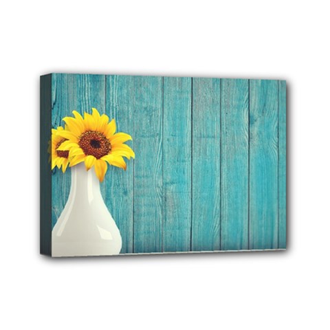 Sun Flower 3292932 960 720 Mini Canvas 7  X 5  (stretched) by vintage2030