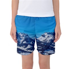 Mountain 4017326 960 720 Women s Basketball Shorts by vintage2030