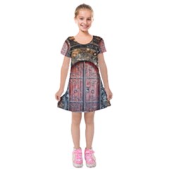 Steampunk 3222894 960 720 Kids  Short Sleeve Velvet Dress by vintage2030