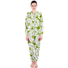 Rose Abstract Rose Garden Onepiece Jumpsuit (ladies)  by Vaneshart
