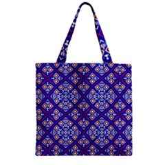 Symmetry Zipper Grocery Tote Bag by Sobalvarro