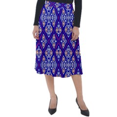 Symmetry Classic Velour Midi Skirt  by Sobalvarro