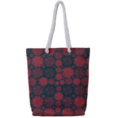 Zappwaits California Full Print Rope Handle Tote (small) by zappwaits