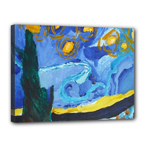 Painting Illustrations Vincent Van Gogh Canvas 16  X 12  (stretched) by Wegoenart