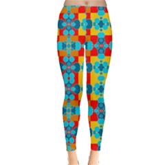 Pop Art  Leggings  by Sobalvarro