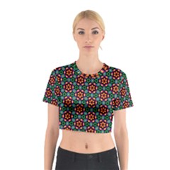 Pattern  Cotton Crop Top by Sobalvarro