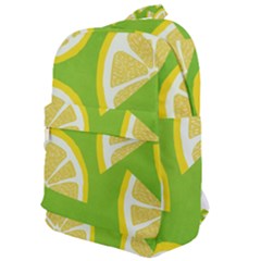 Lemon Fruit Healthy Fruits Food Classic Backpack by Wegoenart