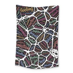 Mental Human Experience Mindset Small Tapestry by Wegoenart