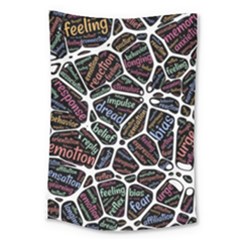 Mental Human Experience Mindset Large Tapestry by Wegoenart