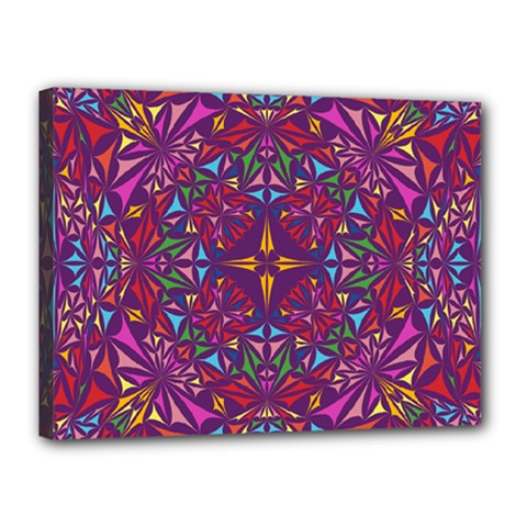 Kaleidoscope  Canvas 16  X 12  (stretched) by Sobalvarro