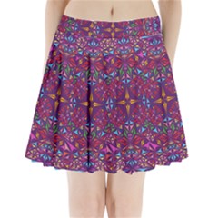 Kaleidoscope  Pleated Mini Skirt by Sobalvarro