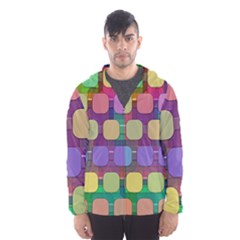 Pattern  Men s Hooded Windbreaker by Sobalvarro