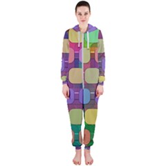 Pattern  Hooded Jumpsuit (ladies)  by Sobalvarro