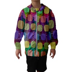 Pattern  Kids  Hooded Windbreaker by Sobalvarro