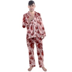 Abstract  Men s Satin Pajamas Long Pants Set by Sobalvarro