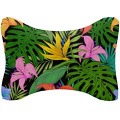 Tropical Greens Seat Head Rest Cushion by Sobalvarro
